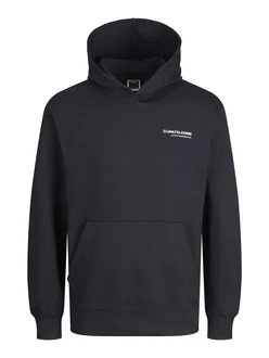 JACK & JONES Sweatshirt 'JCOAERO' schwarz/wei JACK & JONES Sweatshirt 'JCOAERO' schwarz/wei