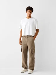 Bershka Hose camel