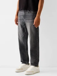 Bershka Jeans grau/dunkelgrau