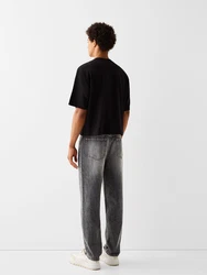 Bershka Jeans grau/dunkelgrau