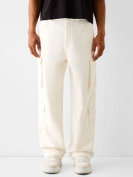 Bershka Hose offwhite