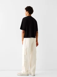 Bershka Hose offwhite