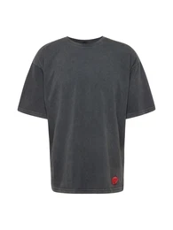 T-Shirt graphit / rot