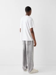Bershka Jeans hellgrau