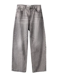 Bershka Jeans hellgrau