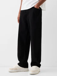 Bershka Jeans schwarz
