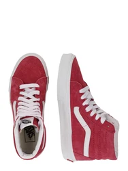 VANS Sneaker 'SK8-HI' beere/weiß