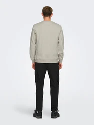 Only & Sons Sweatshirt 'CONNOR' grau/hellgrau