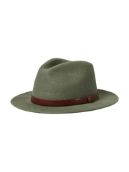Brixton Hut MESSER FEDORA Dunkelgrün/Grün/Dunkelgrün/Grün/Dunkelgrün/Grün/Dunkelgrün/Grün/Dunkelgrün/Grün/Dunkelgrün/Grün/Dunkelgrün/Grün/Dunkelgrün/Grün