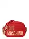 Love Moschino Taška přes rameno 'Bold Love'  zlatá / červená