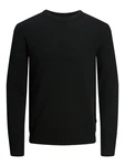 JACK & JONES Pullover JJEPerfect Schwarz/Schwarz/Schwarz/Schwarz