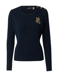 Lauren Ralph Lauren Svetr námořnická modř / zlatá