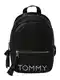 Tommy Jeans Ruksak  crna / srebro
