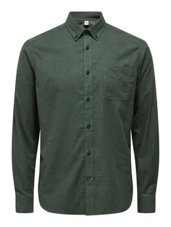 Only & Sons Hemd ONSRoad dunkelgrn Only & Sons Hemd ONSRoad dunkelgrn
