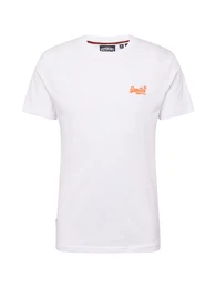T-Shirt 'Essential' orange / wei