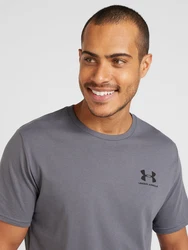 UNDER ARMOUR Funktionsshirt Sportstyle grau/schwarz