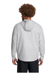UNDER ARMOUR Sportjacke 'Unstoppable' grau/schwarz