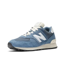Sneaker '574' blau / wei