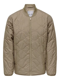 Jacke 'ONSART' dunkelbeige