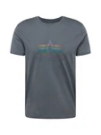 Alpha Industries T-Shirt Basic T Rainbow Reflective dunkelgrau/grn/lila/orange Alpha Industries T-Shirt Basic T Rainbow Reflective dunkelgrau/grn/lila/orange