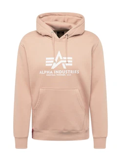 ALPHA INDUSTRIES Sweatshirt apricot/weiß ALPHA INDUSTRIES Sweatshirt apricot/weiß