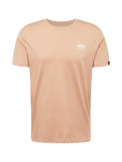 ALPHA INDUSTRIES T-Shirt Braun/Orange/Gold/Beige/Rosa/Khaki