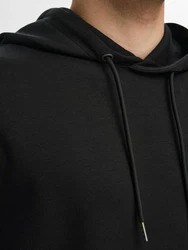 SELECTED HOMME Sweatshirt Hoodie SLHEMANUEL SOFT HOOD SWEAT schwarz