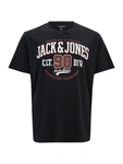 Jack & Jones Plus T-Shirt navy/dunkelrot/wei Jack & Jones Plus T-Shirt navy/dunkelrot/wei