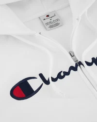Champion Authentic Athletic Apparel Sweatjacke Hooded Full Zip Sweatshirt (Kapuzensweatjacke) wei