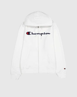 Champion Authentic Athletic Apparel Sweatjacke Hooded Full Zip Sweatshirt (Kapuzensweatjacke) wei