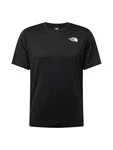 The North Face Sportshirt 24/7 Short Sleeve Tee schwarz/weiß