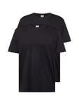 Champion T-Shirt 2Pack Crew-Neck Authentic Athletic Apparel (2-tlg.) schwarz