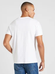 ALPHA INDUSTRIES T-Shirt hellblau/weiß