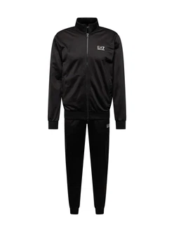 EA7 Emporio Armani Jogginganzug schwarz/weiß