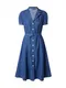 Polo Ralph Lauren Obleka 'HAMPTON'  moder denim