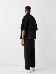 Bershka Hose schwarz