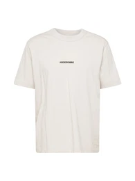 T-Shirt 'IN THE STANDS' greige / schwarz