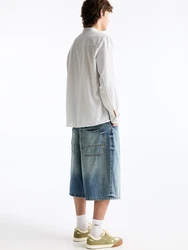 Pull&Bear Hemd blau/weiß