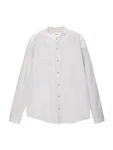 Pull&Bear Hemd blau/weiß
