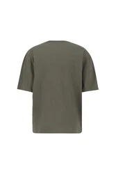 ALPHA INDUSTRIES T-Shirt hellgrau/oliv/weiß