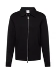 SELECTED HOMME Sweatjacke 'SLHEMANUEL SOFT FULL ZIP SWEAT NOOS' schwarz