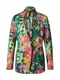 Marc Cain Blazer  žafran / zelena / roza / bela