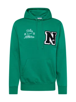 Nike Sportswear Sweatshirt 'CLUB' grün/schwarz/weiß