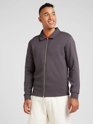 SELECTED HOMME Sweatjacke 'SLHEMANUEL SOFT FULL ZIP SWEAT NOOS' graphit