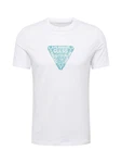 Guess T-Shirt blau/wei