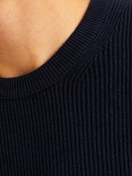 JACK & JONES Pullover JJEPerfect nachtblau
