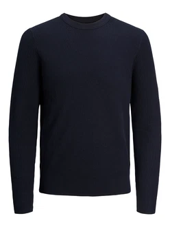 JACK & JONES Pullover JJEPerfect nachtblau JACK & JONES Pullover JJEPerfect nachtblau