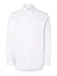 SELECTED HOMME Hemd Langarmhemd wei
