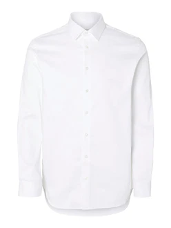 SELECTED HOMME Hemd Langarmhemd wei