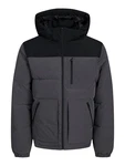 Jack & Jones Jacke 'JJEOtto' Puffer Jacket SN dunkelgrau/schwarz